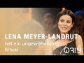 Lena Meyer-Landrut hat ein ungewöhnliches Ritual