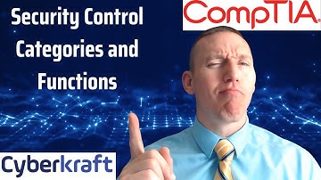 CompTIA Security Controls Categories and Functions