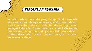 Presentasi pengenalan PHP MATH, Constants, dan operator 