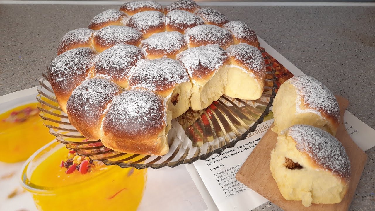 Buhtle s eurokremom/ najmekse i najukusnije buhtle #zakuhajmozajedno #foodblogger #buhtleseurokremom