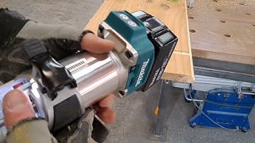 Makita DRT50ZJX2 Router - Set Up