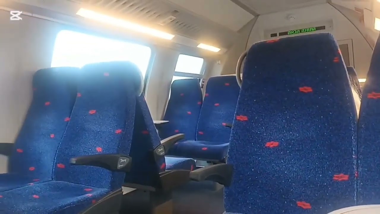 נסיעה ממוצקין לנהריה וצילום רכבות בתחנת הרכבת נהריה 11.06.2025