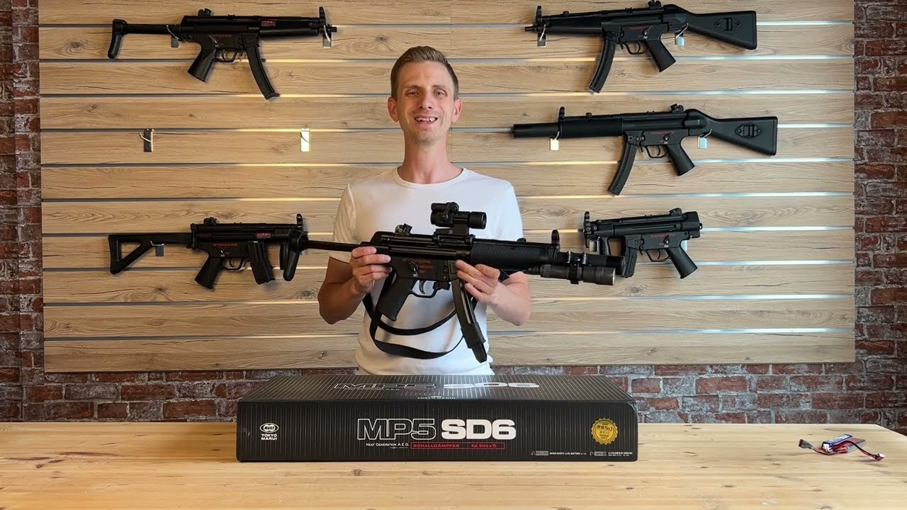 [English] Tokyo Marui MP5SD6 NGRS