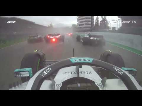 Onboard Sir Lewis Hamilton’s Start at the Emilia Romagna Grand Prix