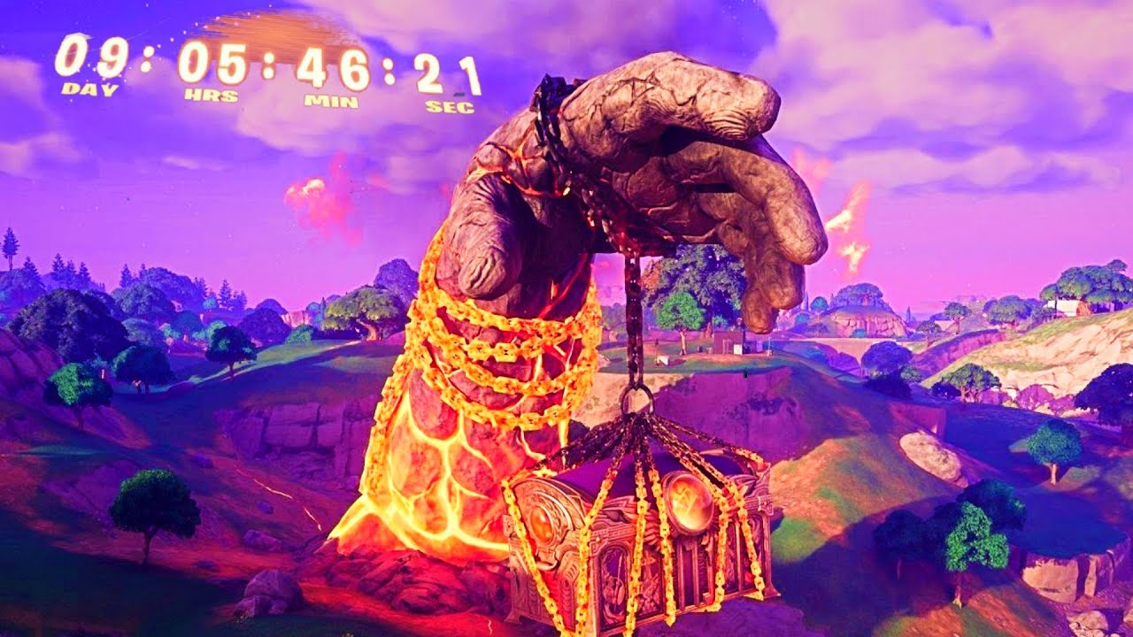 Titan Hand Rising Event NEW FORTNITE TITAN HAND LIVE EVENT - YouTube