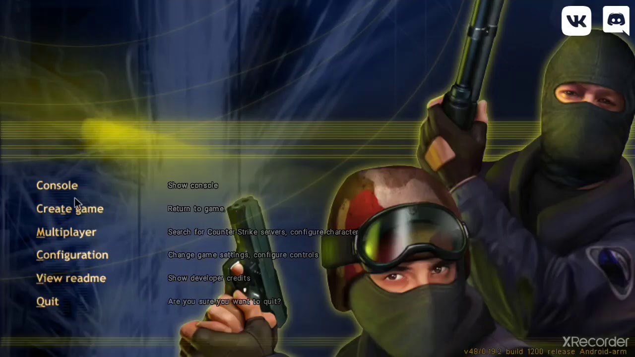 Tutorial de como esta usando teclado e mouse no Counter Strike 1.6 (Android)