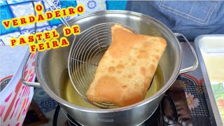 Como Fazer Pastel de Feira com Camarão