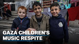 Palestinian teacher offers hope, respite to children amidst war