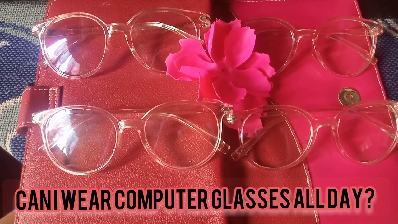 ANTIRADIATION GLASSES CLARE PINK YouTube