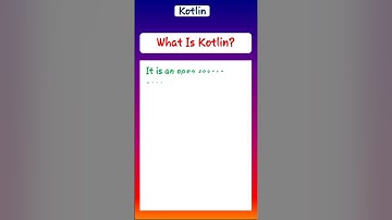 What is Kotlin?
