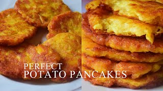 Amazing Iranian Potato Pancakes - Iranian Food Recipe with 3 ingredients - Persian Food