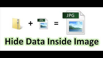 Hide Data Inside Image - Encrypt Data Files