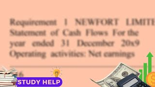 The Following Data Were Provided By The Accounting Records Of Newfort Limited At Year End 31 Decembe