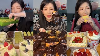 [20 Minutes] Asmr Dessert Mukbang Eating Cake | Mukbang Eating Show💗🍰🧁