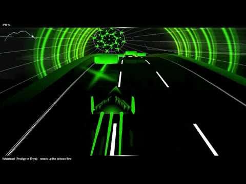 Prodigy vs Enya - Smack up the Orinoco Flow ReMiX (Audiosurf)