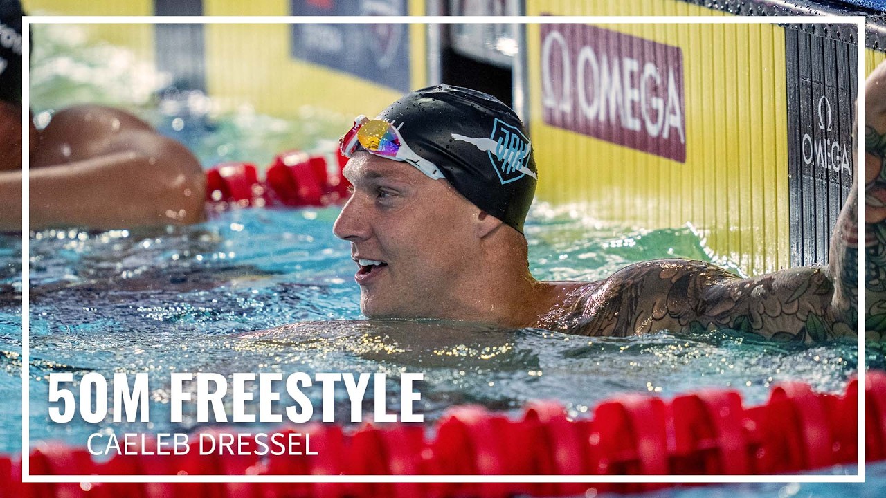 Caeleb Dressel Finishes Meet With 50M Freestyle Victory | 2026 Toyota National Championships