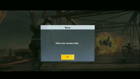 Failed to the load returning to lobby problem solved in pubg mobile lite (how to fix matchmaking iss