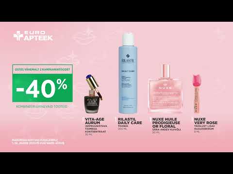 Lai valik apteegikosmeetika brände kuni -40% | Juuni 2