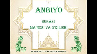 21   Anbiyo Surasi