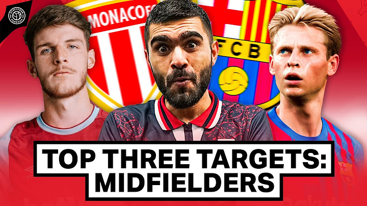 Ten Hag's TOP THREE Man United Transfer Targets | Midfielders