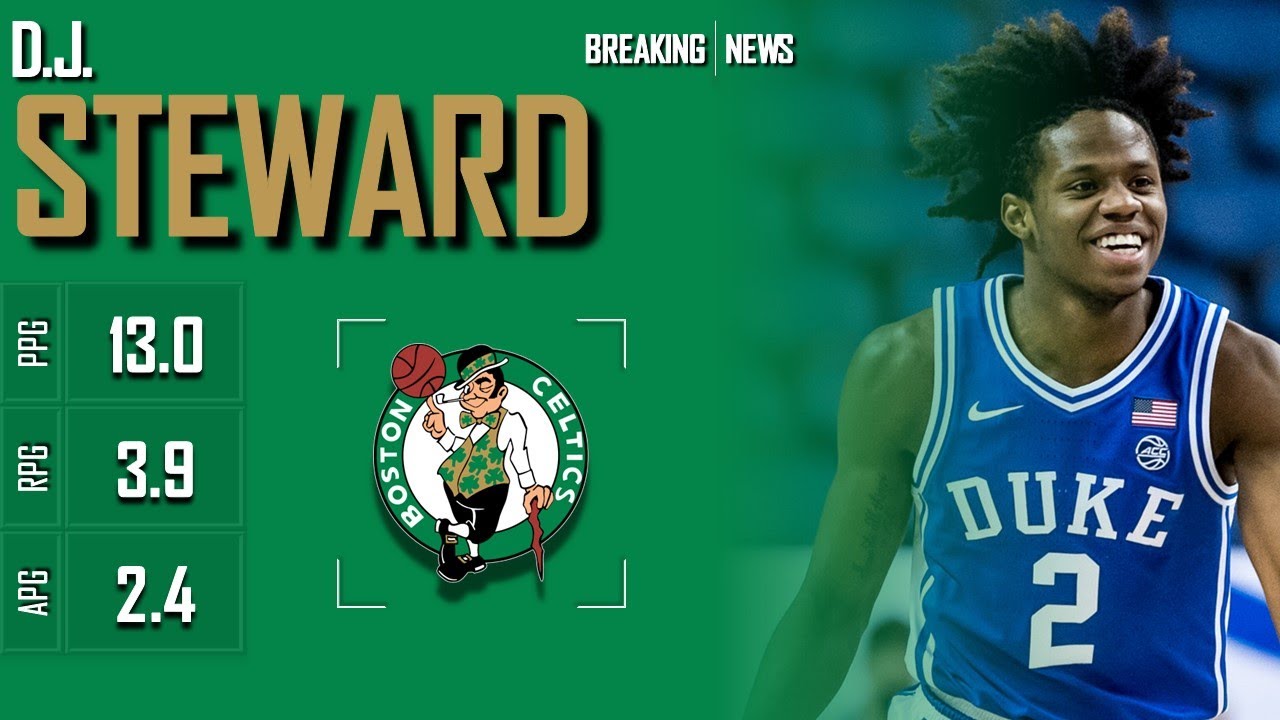 BOSTON CELTICS: D.J. Steward ᴴᴰ