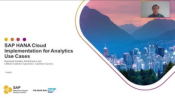 Overview video: SAP HANA Cloud Implementation for Analytics Use Cases | ESAC 2021