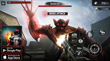 Zombie Hunter D-Day2 - Gameplay Walkthrough (Android & iOS) Zombie Shooting Games!!