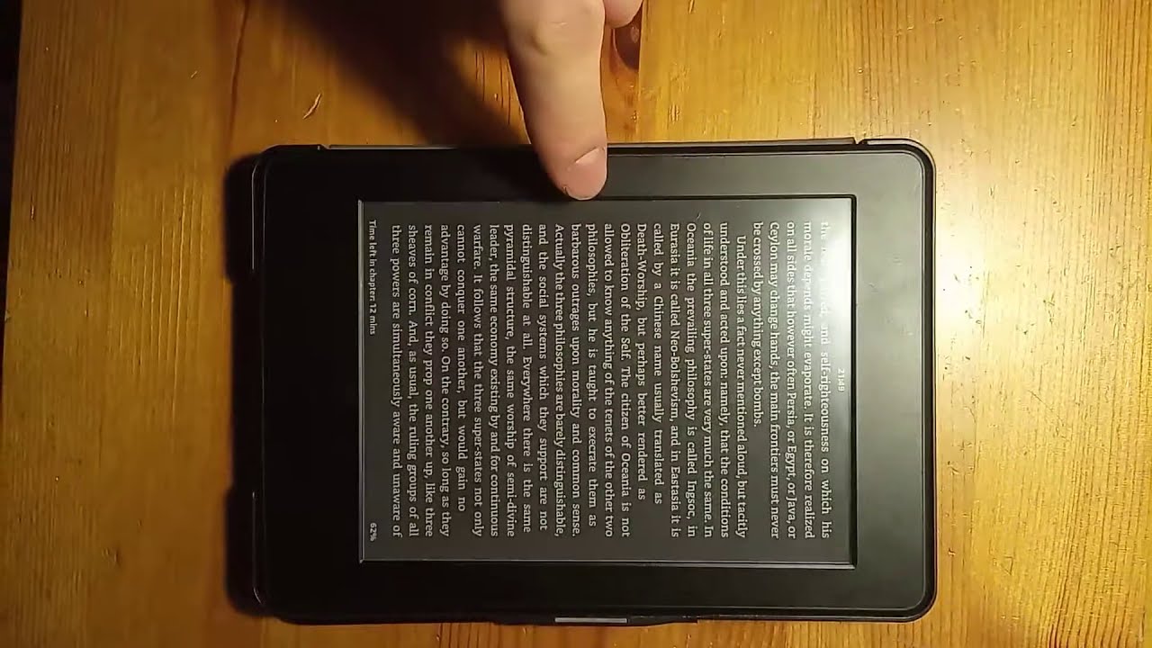 how to use a kindle 3