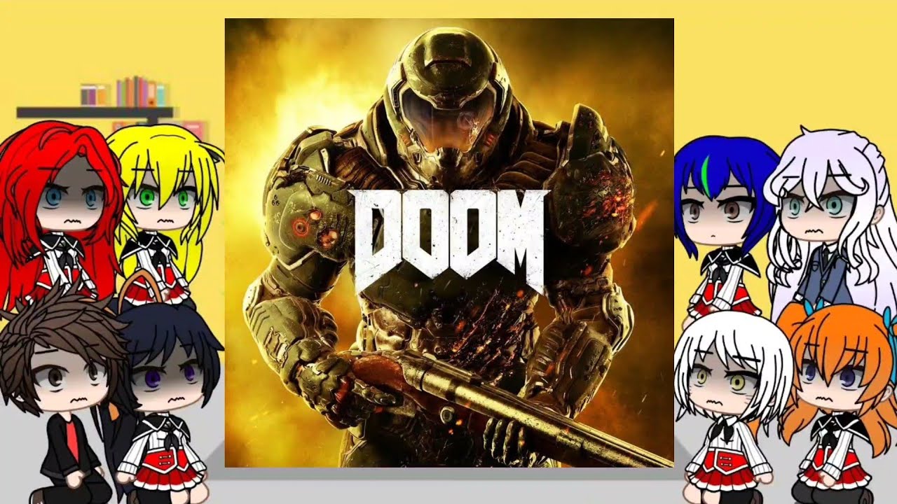 El Clan Gremory reaccionan a Doom 2016 Créditos en la descripción