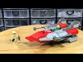 Lego Star Wars 7134 A-Wing (2000) #Lego #AWing #EpisodeVI #ReturnoftheJedi #ROTJ #AllBricksCount
