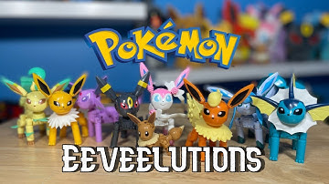 Mega Construx Eeveelutions Set Unboxing!