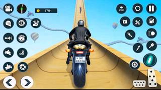 Stunt Bike Racing Games - Crazy Bike Stunts Game - Androidgameplay screenshot 5