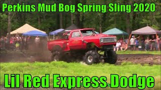 Perkins Mud Bog -- Lil Red Express Dodge -- Spring Sling 2020