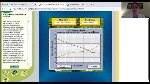 Natural Selection Virtual Lab