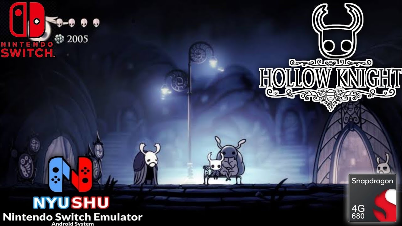 NYUSHU/ GAMEPLAY HOLLOW KNIGHT ON (Nintendo) Sanpdragon 680/4gb RAM