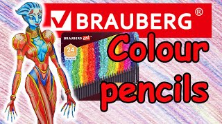 Подробный обзор карандашей BRAUBERG art PREMIERE | Detailed review of pencils BRAUBERG art PREMIERE