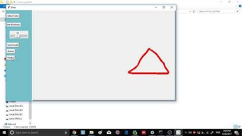 mouse gesture classification