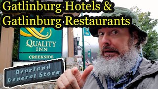 Gatlinburg Hotels: Quality Inn Creekside Hotel Review & Gatlinburg Restaurant Bearland General Store