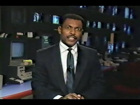 WSVN TV Channel 7 News at 10pm Miami June 10, 1991