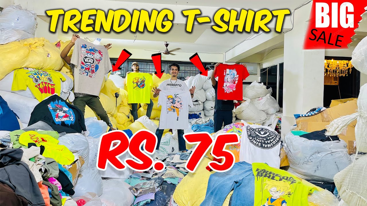 Branded Tshirt Only Rs.75 Big Brands Tshirt Wholesale All International