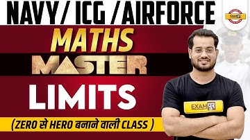 AIRFORCE / NAVY / ICG Maths Limits | Maths Limits By Vivek Rai Sir | Exampur Defence Warriors