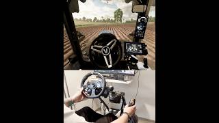 Valtra T 255 Stara Guapa seeder Steering Wheel Thrustmaster Farmstick #dkgc #fs25 #valtra #tractor