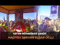 ŞƏHİD HACIYEV SƏRXAN ELDAR OĞLUNUN ANIM GÜNÜ İLƏ BAĞLI TƏDBİR KEÇİRİLDİ.