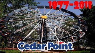 Witches Wheel ,*Offride* POV, Cedar Point, 1977-2018