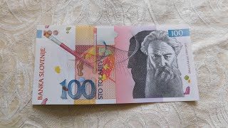 Slovenian 100 Tolarjev Banknote!