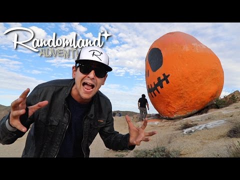 Norco's GIANT PUMPKIN ROCK! Weird Landmark!