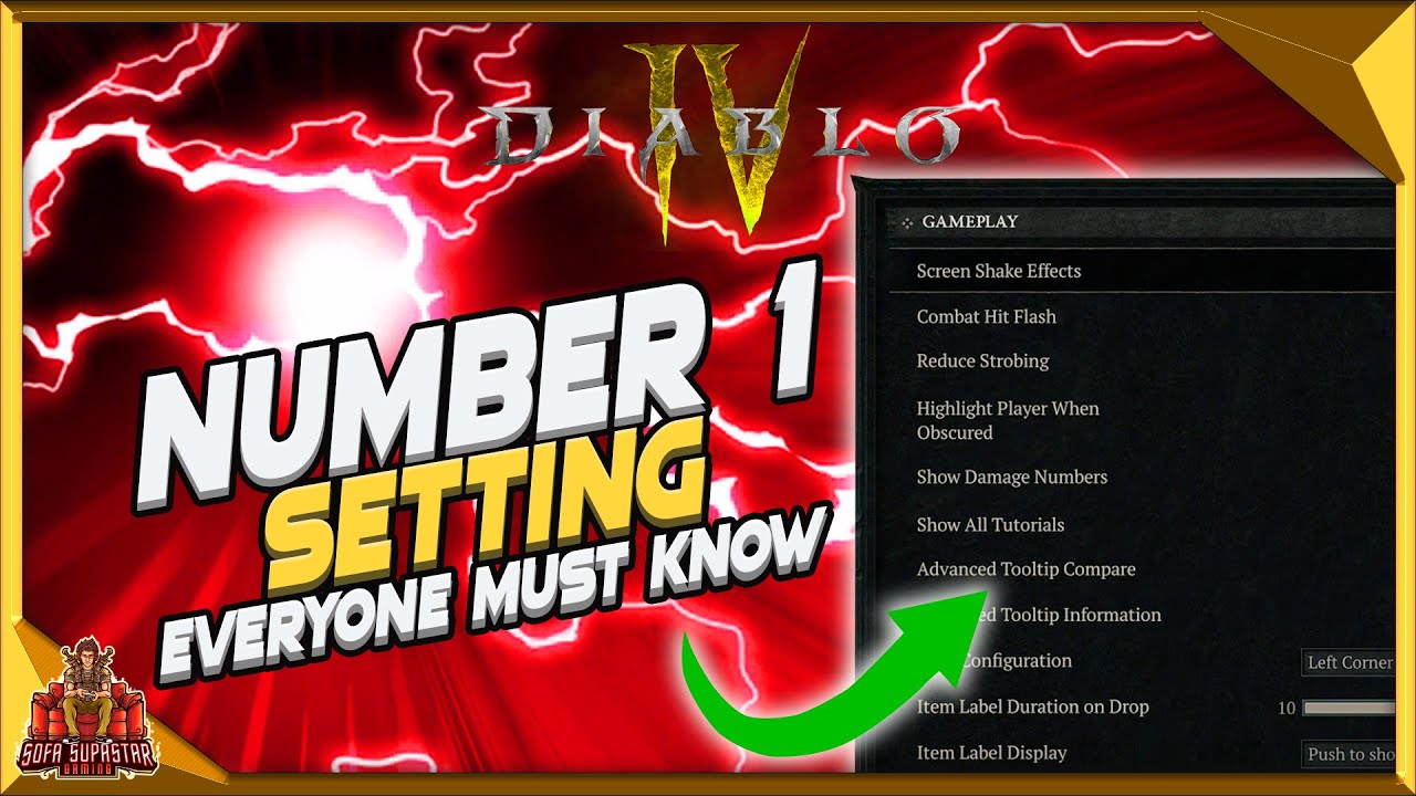 Diablo 4 number 1 Setting Everyone Should Enable - How To Tell If You ...