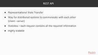 Learn Application Development with Spring 5 : Creating REST APIs with Spring | packtpub.com Information