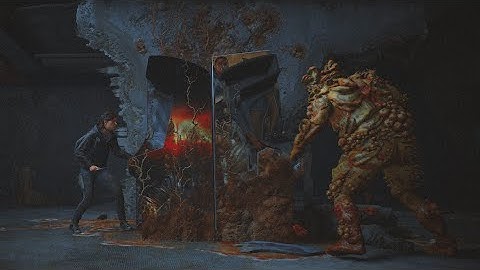 The Last of Us Part II - Arcade Bloater On Grounded - Low ammo - Intense Gameplay