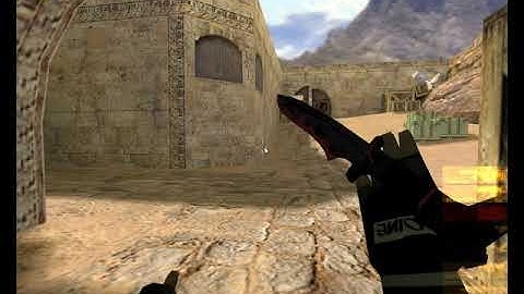 Counter Strike 1.6 Custom skin and main menu Background and music